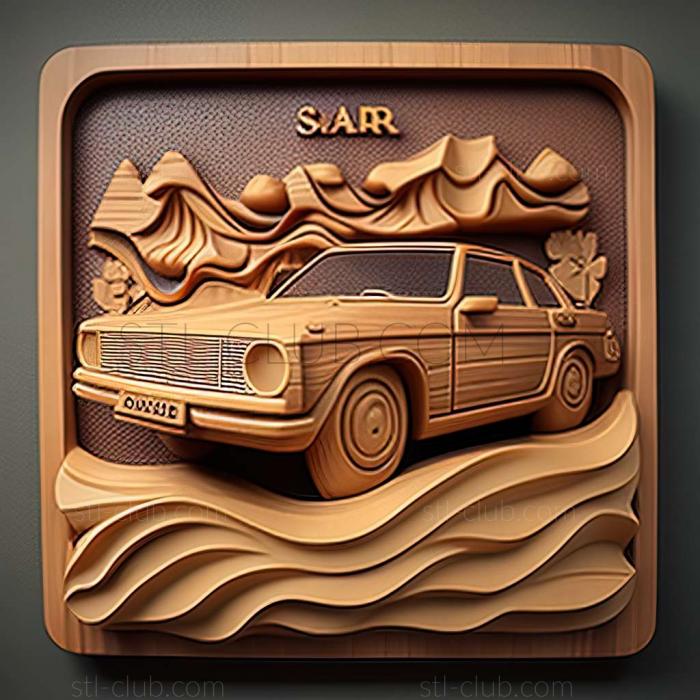 3D модель Saab 99 (STL)